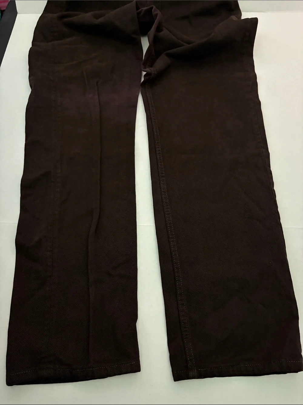 Levi’s 554 Men’s Vintage Size 31 X 36 Relaxed Fit Straight Leg Brown Jeans